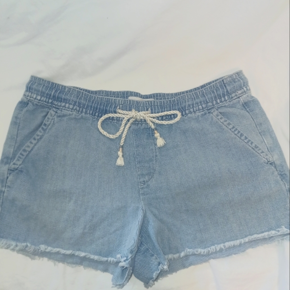 Loft jean short